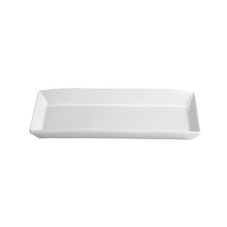 MING: BANDEJA BLANCA 23X12X2cm. Ref.B2540