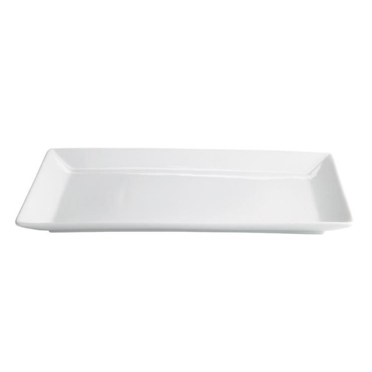 MING: BANDEJA BLANCA 39X25Xh3Cm. Ref.B1278