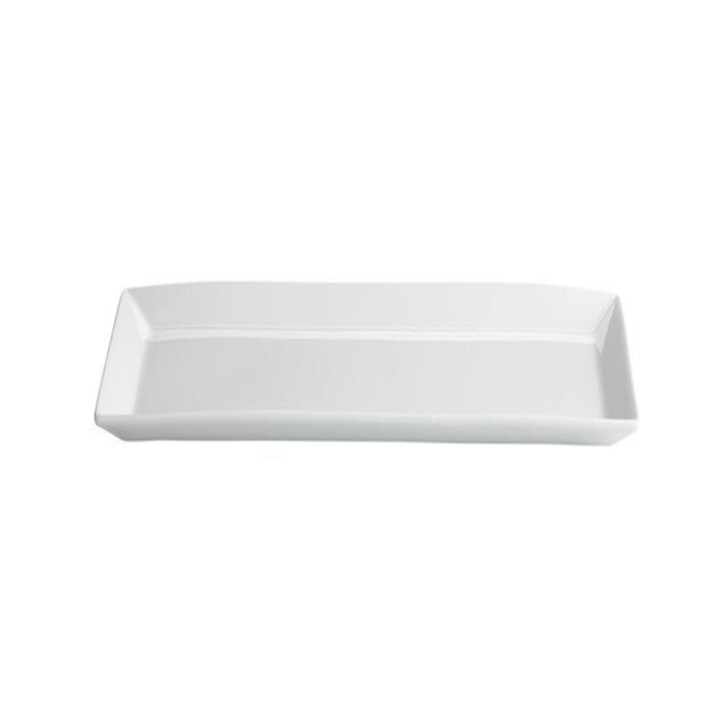 MING: BANDEJA BLANCA 23X12X2cm. Ref.B2540