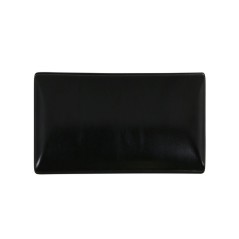 MING II NEGRO MATE: BANDEJA RECTANGULAR 20X13cm. Ref.B758011-1