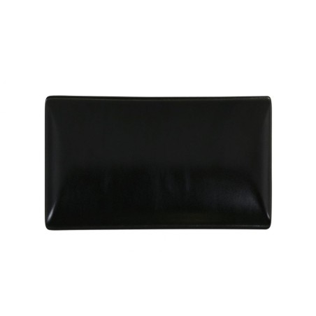 MING II NEGRO MATE: BANDEJA RECTANGULAR 20X13cm. Ref.B758011-1