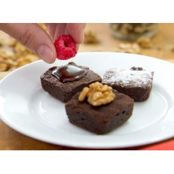 LEKUE: MINI BROWNIES 24cav. ROJO Ref.0216024R01M017