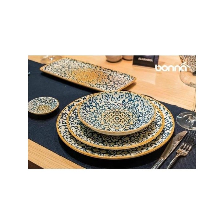 BONNA ALHAMBRA: PLATO 24X19 5cm. GOURMET Ref.B928263E