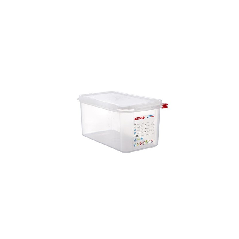 ARAVEN: HERMETICO GN 1 3 325x176xh150mm. (6Ltrs.)  Ref.3031