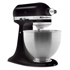 KITCHENAID ROBOT CLASSIC NEGRO CON 4 ACCESORIOS Ref.5K45SS