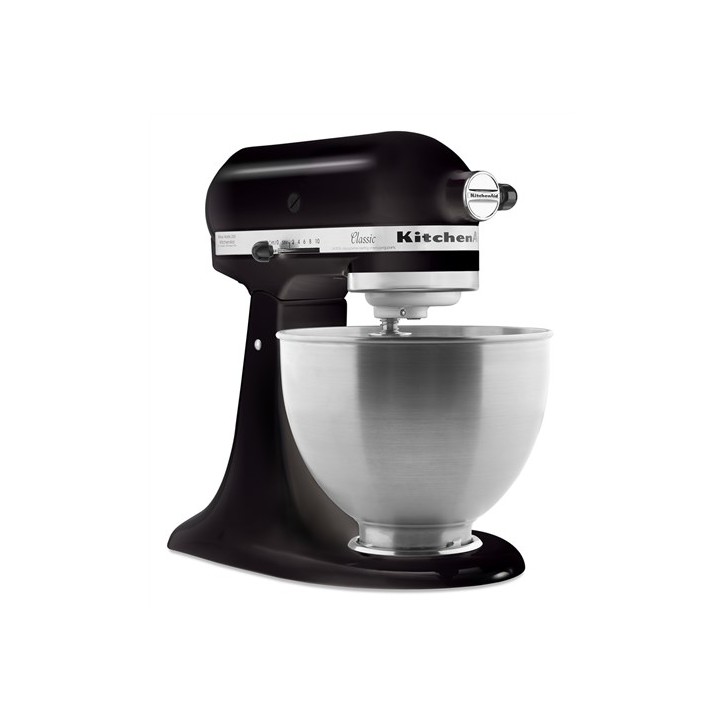 KITCHENAID ROBOT CLASSIC NEGRO CON 4 ACCESORIOS Ref.5K45SS