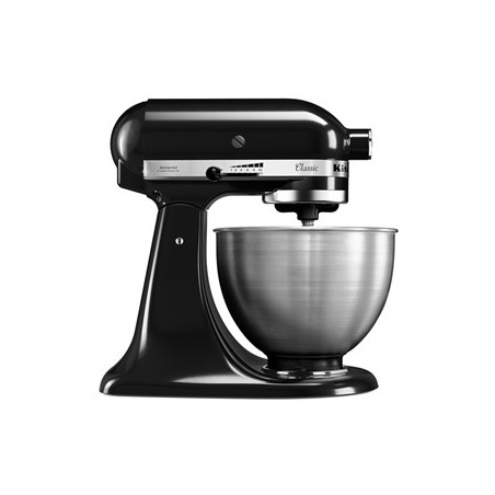 KITCHENAID ROBOT CLASSIC NEGRO CON 4 ACCESORIOS Ref.5K45SS