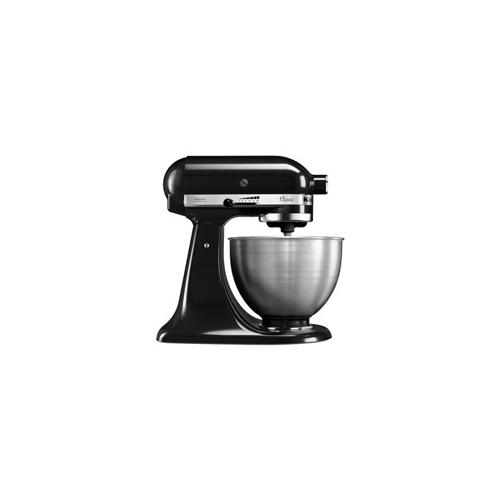 KITCHENAID ROBOT CLASSIC NEGRO CON 4 ACCESORIOS Ref.5K45SS