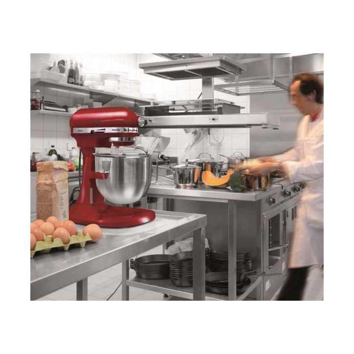 KITCHENAID ROBOT HEAVY DUTY 4 7L ROJO CON 6 ACCESORIOS Ref.5KPM5