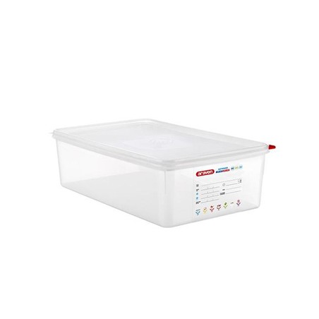 ARAVEN: HERMETICO GN 1 1 530x325xh150mm. (21Ltrs.) Ref.3037