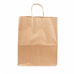 BOLSAS PAPEL: ASAS 26 14X32 MARRON KRAFT (250uni) Ref.109.20