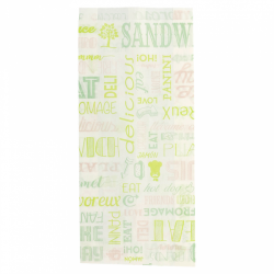 BOLSAS PAPEL: SANDWICH 12 4X26cm. (500uni.) Ref.229.23