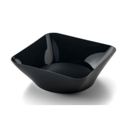 VAJILLA CATERING ARAVEN: CUENCO HONDO DEGUSTACION 9cl. 70X70XH17mm. NEGRO (25uni.) Ref.41763