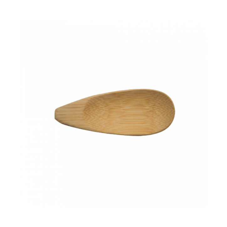 VAJILLA CATERING SERIE NATURA: CUCHARA DE BOCADO BAMBU 10X4cm. (24 Uds.) 100% Bambu Ref.170.18