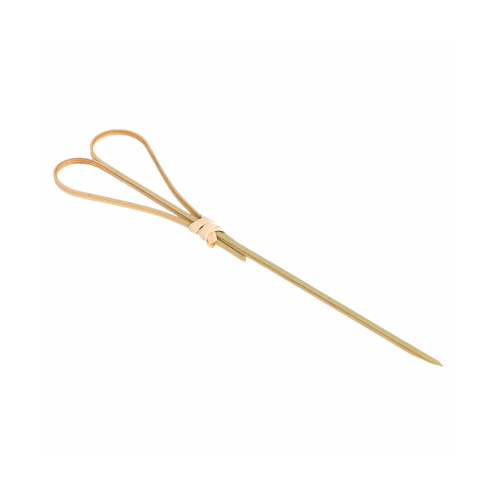 MORUNOS: PICKS CORAZON 12cm. BAMBU NATURAL Ref.180.39