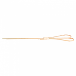 MORUNOS: PICKS CORAZON 12cm. BAMBU NATURAL Ref.180.39