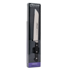 ARCOS SERIE CLASICA: CUCHILLO PANERO 180mm. Ref.256400