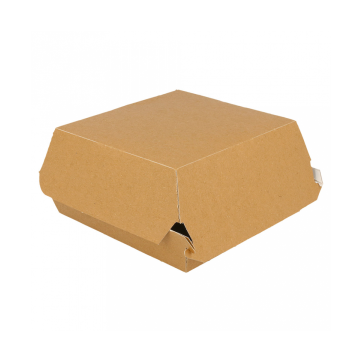 ECOLINE CARTON: HAMBURGUESA CAJA KRAFT 150X160X75mm (150 uds.) Ref.ERPAMU000158