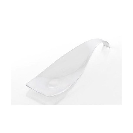 VAJILLA CATERING: WAVE - CUCHARITA PREMIUM - TRANSPARENTE - 121X42mm. - REUTILIZABLE - (50uni.) Ref.91769