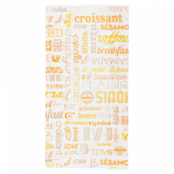 BOLSAS PAPEL: CROISSANTS  PAROLE 14 7X26cm. (500uni.) Ref.229.13