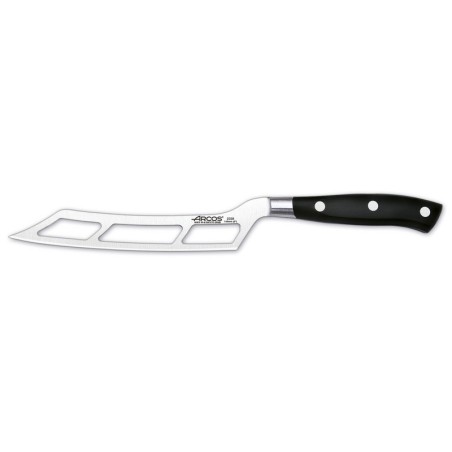 ARCOS SERIE RIVIERA NEGRO: CUCHILLO CORTA QUESO 145mm. Ref.232800