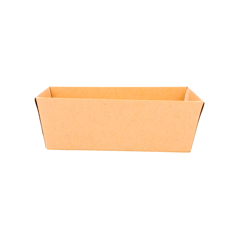 ECOLINE CARTON: BARQUILLAS 14x13xh3 5cm. NATURAL KRAFT 50 Uds. Ref.224.87