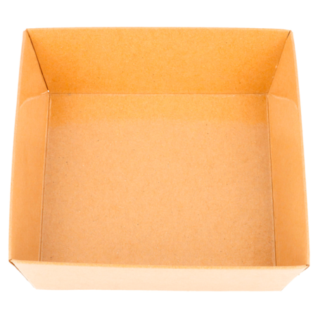 ECOLINE CARTON: BARQUILLAS 14x13xh3 5cm. NATURAL KRAFT 50 Uds. Ref.224.87