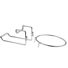 SOPORTE CUBITERAS: BARRA INOX Ø20cm. Ref.62479