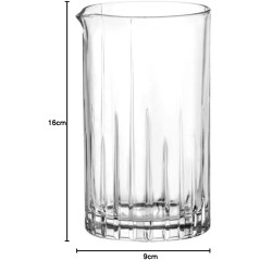 VASO MEZCLADOR TIMELESS TALLADO 65cl. Ref.9928547