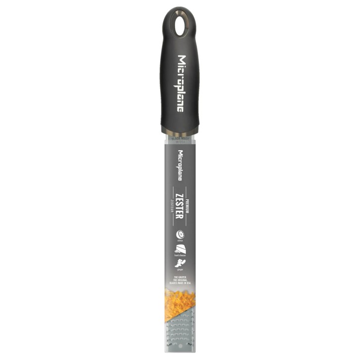 MICROPLANE: CLASSIC RALLADOR ZESTER NEGRO PROFESIONAL Ref.M46020