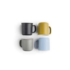 SET COLORIDO DE 4 TAZAS DE ESPRESSO 110ML Ref.693611