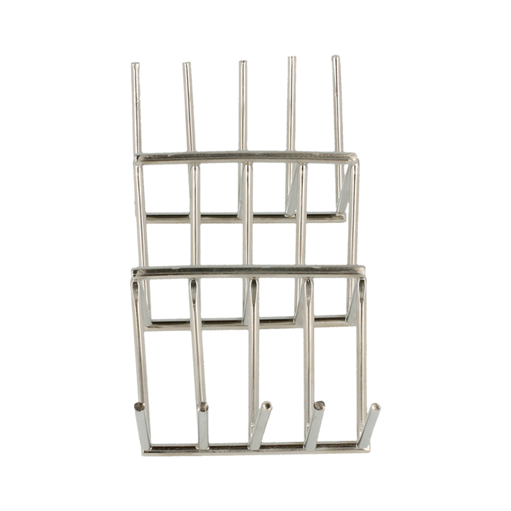 RACK SOPORTE PARA 3 4 TACOS ACERO INOX 11 8x5 1xh3 7 Cm. Ref.216.08