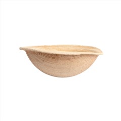 VAJILLA CATERING SERIE NATURA: MINI ESFERA `ARECA` Ø6xh2cm. (25 Uds.) 100% Ecologico Ref.230.60