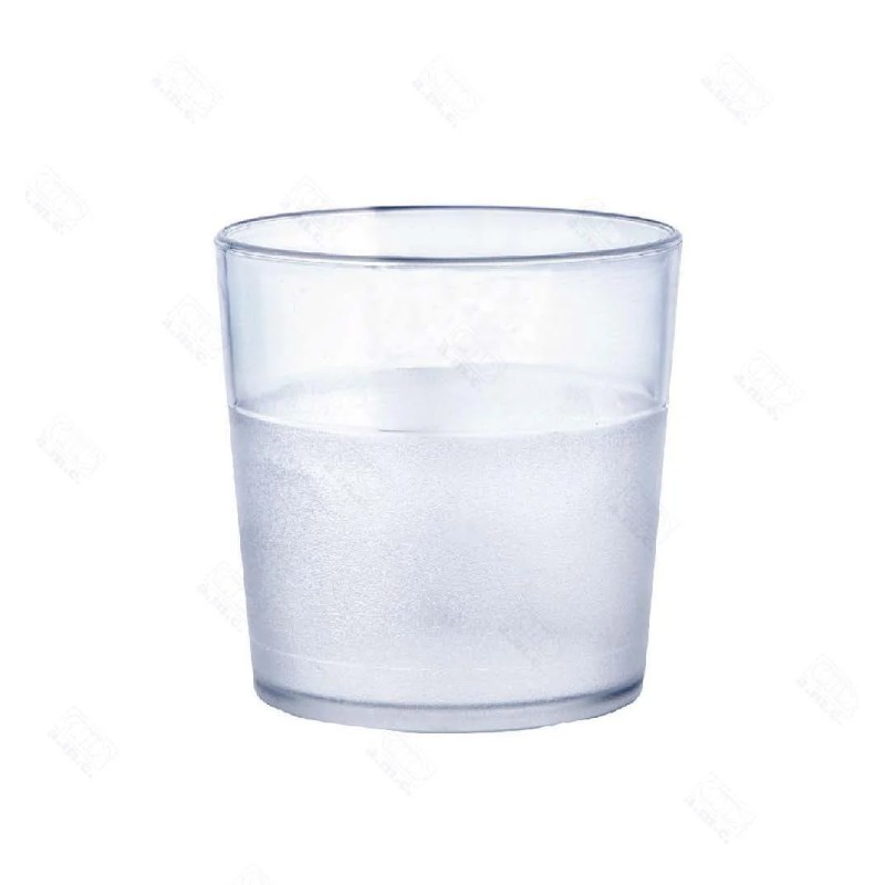 POLICARBONATO AMC: VASO 170cc  TRANSPARENTE 70X70mm. Ref.10012010000