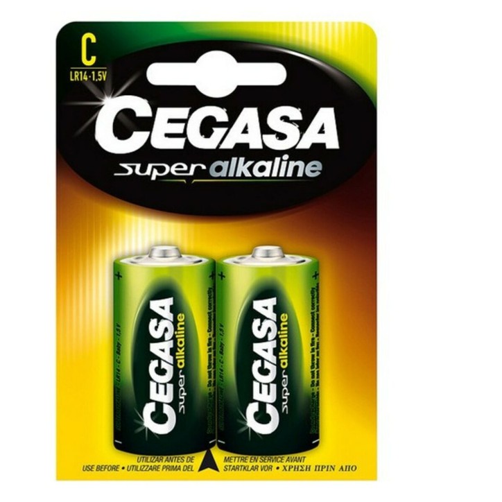 PILA CEGASA:  PowerPlus2 TIPO C R14•1 5V (Pack 2 Uds.) Ref.69364