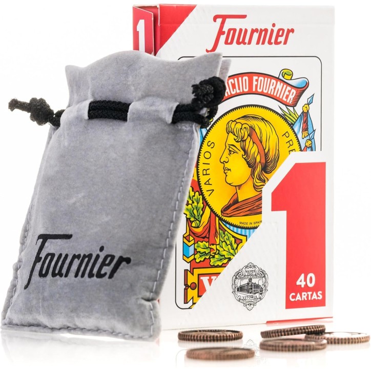 FOURNIER: SET DE MUS 40 CARTAS   20 AMARRACOS Ref.F24792-10023403