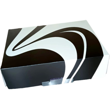 CAJAS PASTELERIA SIN VENTANA MARICARMEN (100 Uds.) 175X115Xh47cm. 250gr. Ref.GOC004