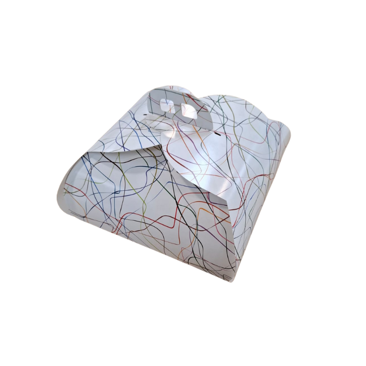 CAJAS PASTELERIA CON ASAS MARIPOSA 28X28Xh10cm. (50uni.) Ref.XXD124 CAJAS PASTELERIA CON ASAS MARIPOSA 28X28Xh10cm. (50uni.) Ref.XXD124