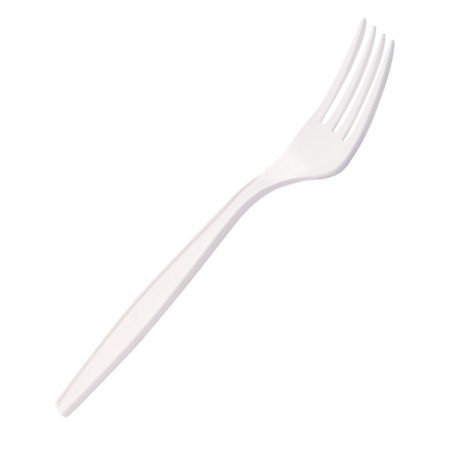 CUBIERTOS COMPOSTABLE: TENEDOR DE MAIZ 175mm. (50uds.) Ref.001010388