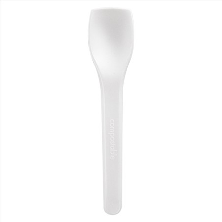 CUCHARILLAS HELADOS 10 CM BLANCO CPLA 100 Uds. Ref.260.46