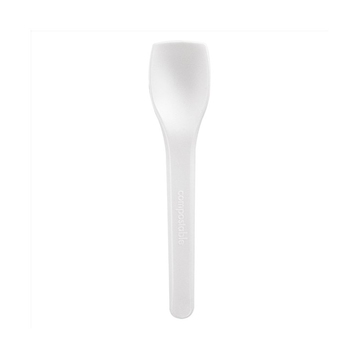 CUCHARILLAS HELADOS 10 CM BLANCO CPLA 100 Uds. Ref.260.46