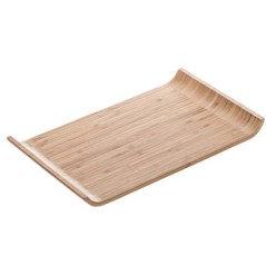 BANDEJA BAMBOO REVERSIBLE 40X26Xh2 7cm. Ref.S4114