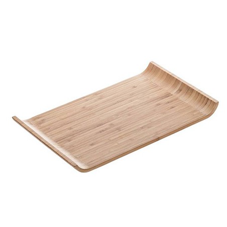 BANDEJA BAMBOO REVERSIBLE 40X26Xh2 7cm. Ref.S4114