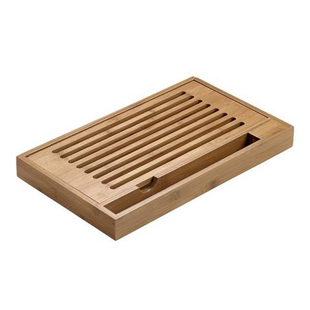 TABLA DE CORTE: PARA PAN BAMBU NATURAL 400X240X40mm. Ref.S0102