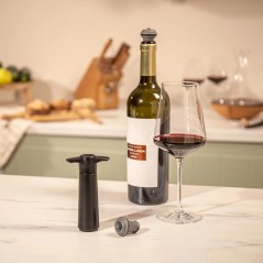 VACUVIN: TAPONES DE VACIO GRIS (Set 6 Uds.) Ref.0886360