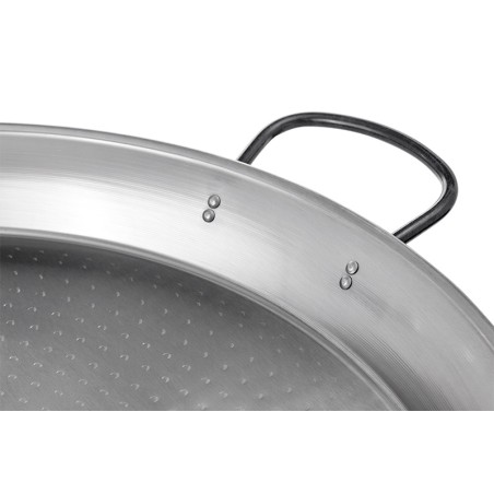 PAELLERA VALENCIANA - ACERO PULIDO - 22 Medidas disponibles