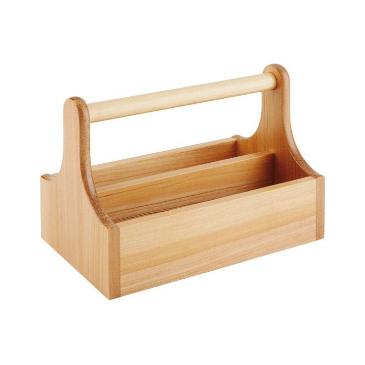 CADDY DE MESA: CAJA CON ASA MULTIUSOS 25X15 Ref.40405