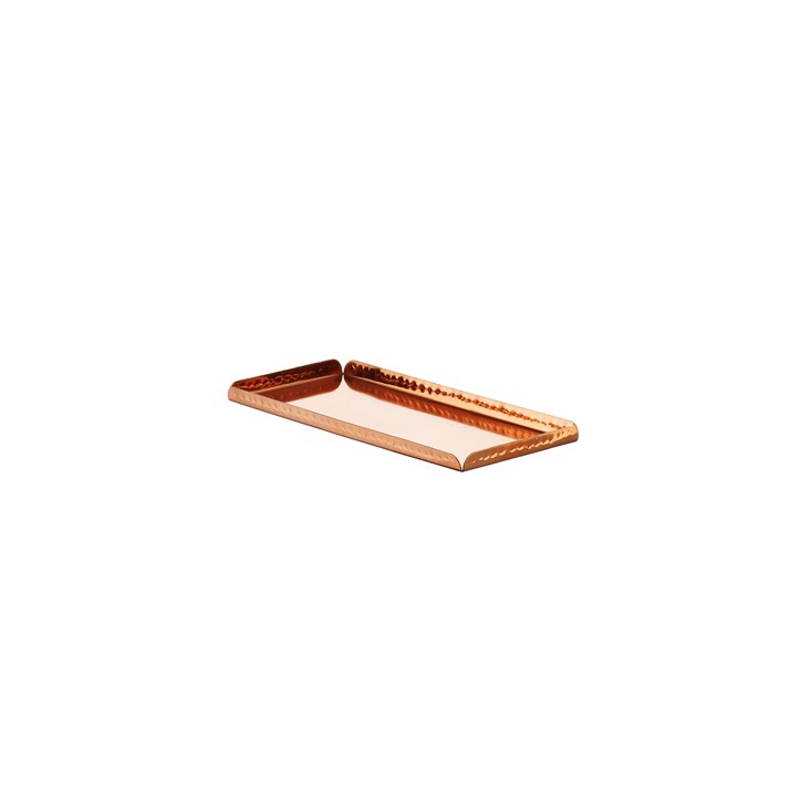 BANDEJA ACERO MARTILLEADO Y PULIDO COBRE 25X11 5xh1 25cm. Ref.P2110 BANDEJA ACERO MARTILLEADO Y PULIDO COBRE 25X11 5xh1 25cm. Ref.P2110
