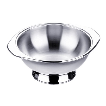 SOPERA CON PIE Ø28cm. ACERO INOX Ref.51285