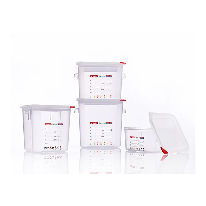 ARAVEN: CONTENEDOR HERMETICO CUADRADO 8Ltrs. Ref.11854 ARAVEN: CONTENEDOR HERMETICO CUADRADO 8Ltrs. Ref.11854